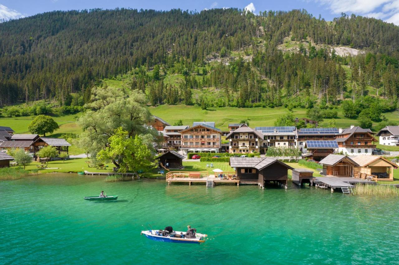 Draxl-Hof Ferienwohnungen Weissensee Dış mekan fotoğraf